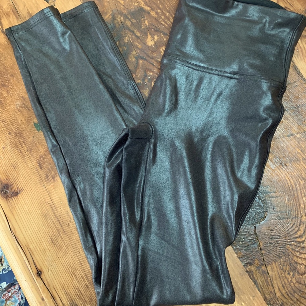 Spanx  faux leather leggings